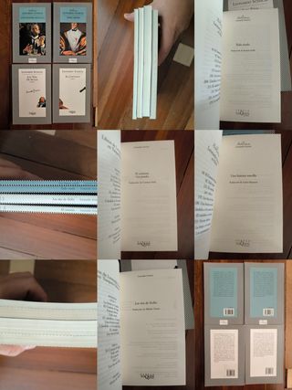 Libros Leonardo Sciascia (Tusquets)