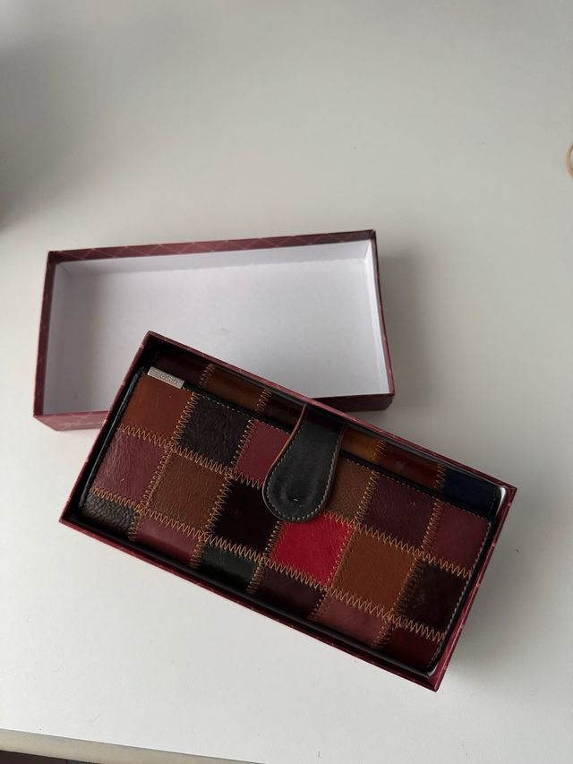 Cartera Piel DISPEL multicolor