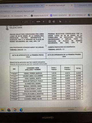 Temario oposiciones secundaria inglés