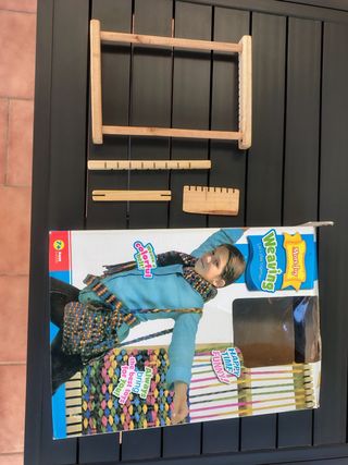 Telar de madera infantil