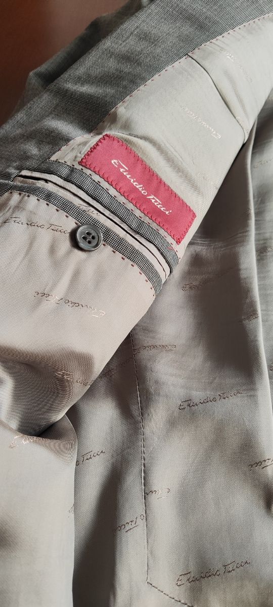 Traje gris Emidio Tucci hombre