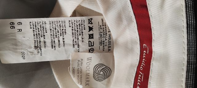 Traje gris Emidio Tucci hombre