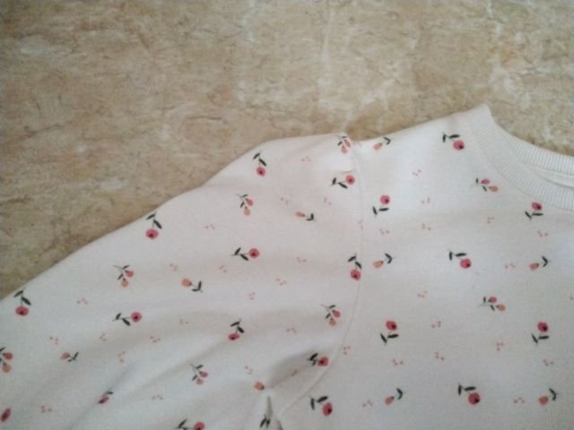 Sudadera niña flores - Talla 12A