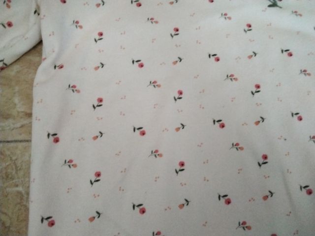 Sudadera niña flores - Talla 12A