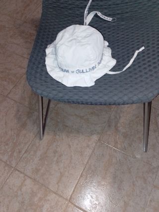 Cappellino Gulliver bianco bimba