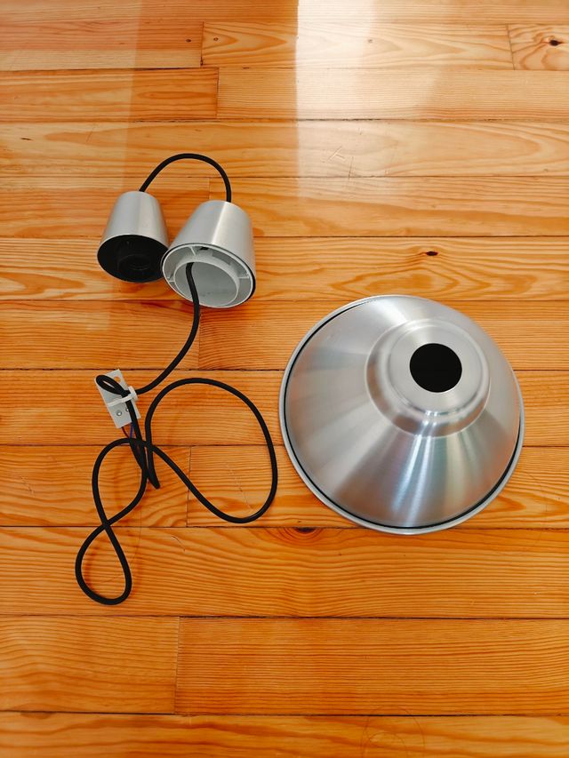 Lampara metalica | 2 luces