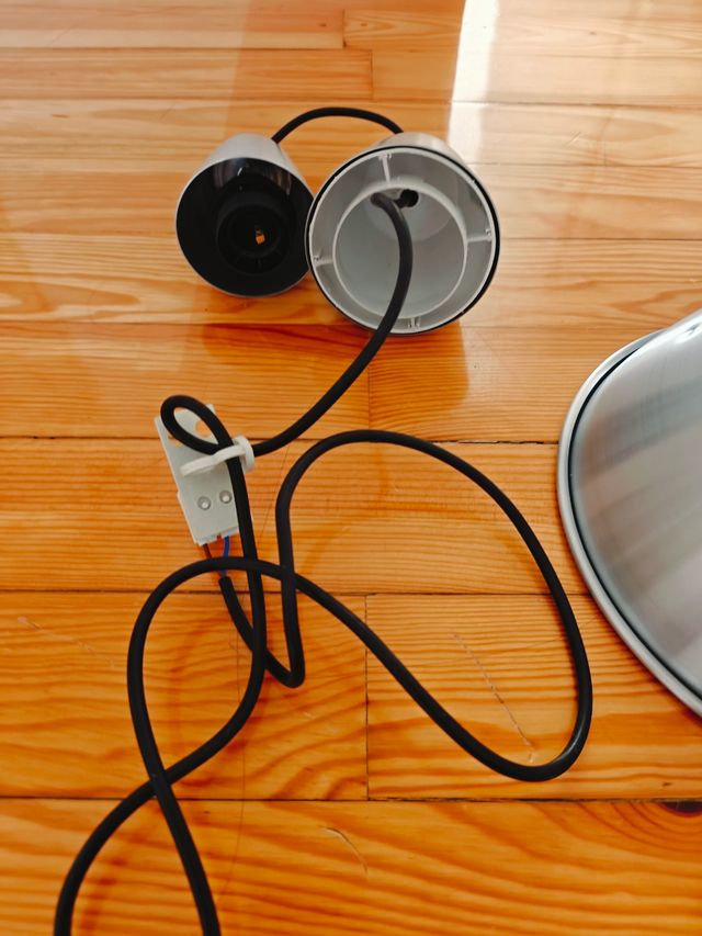 Lampara metalica | 2 luces