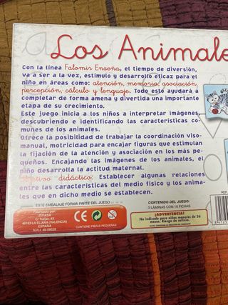 Puzzle Los Animales Falomir