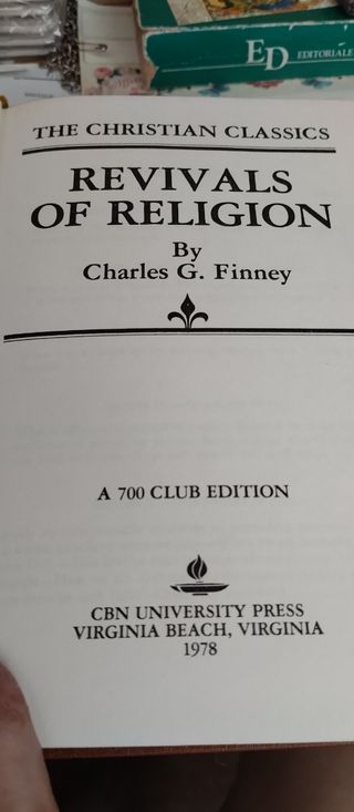 Revivals Of Religion