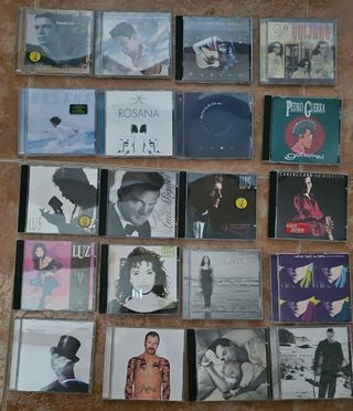 CDs Pop Melodicos Nacional y latino: 20 unidades