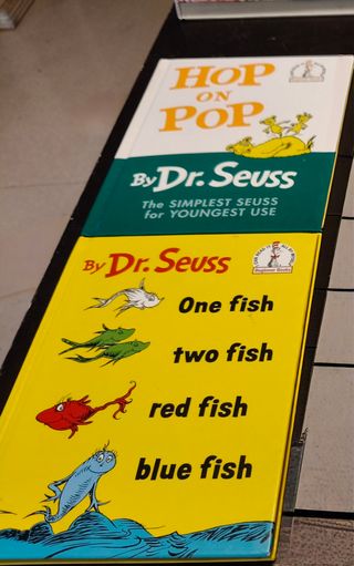 Libros juveniles Dr Seuss,por 4€ unidad,