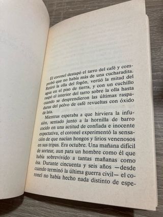 El coronel no tiene quien le escriba. GGM