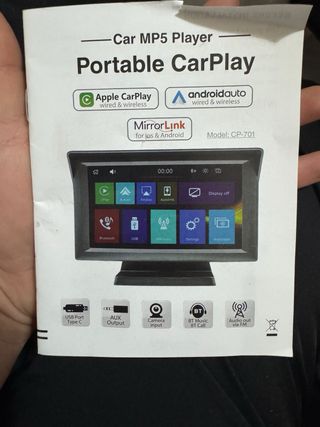 Monitor coche 7" CP-701