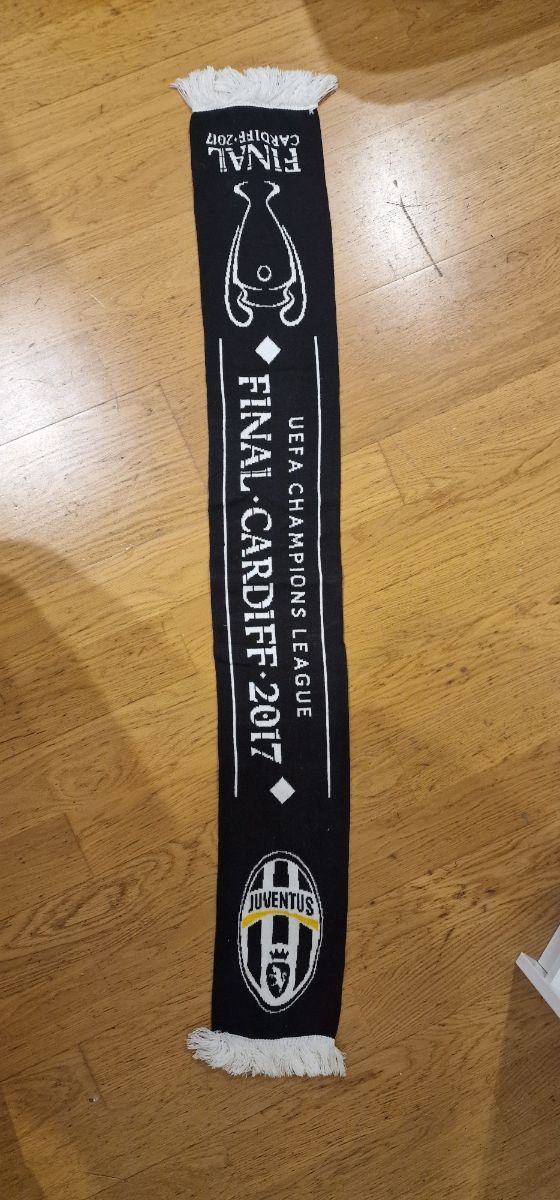 Bufanda Juventus Cardiff 2017 champions league