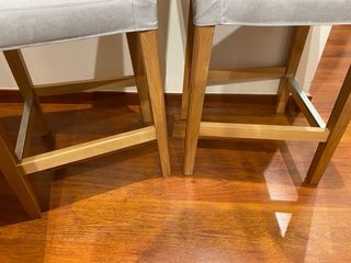 2 Sillas altas Ikea - Gris - Envío Granada Capital