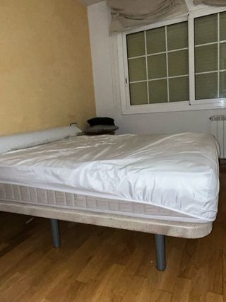 Cama madera con somier