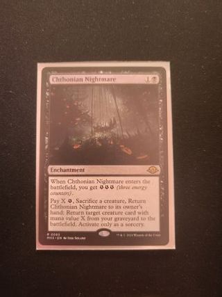 Carta MTG - Pesadilla Chtónica