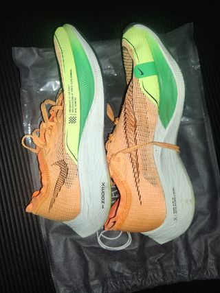 Zapatillas Nike Vaporfly 2  talla 38 Verde Naranja