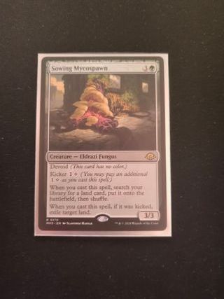MTG - Sowing Mycospawn ING