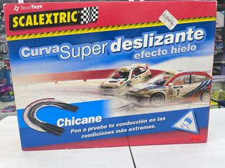 Scalextric Curva Superdeslizante - hielo