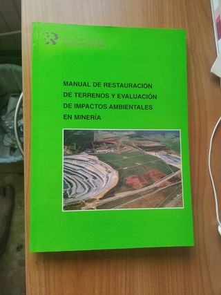 Manual de Restauración de terrenos en mineria