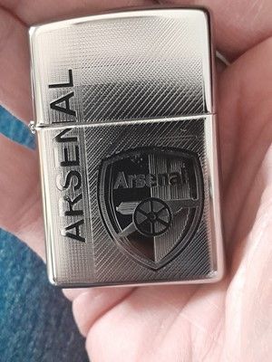 Zippo Arsenal Grabado Alto Grado