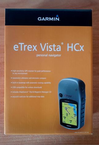 GPS Garmin eTrex Vista HCx