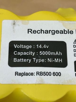 14.4V 5500mAh Batería Repuesto Roomba
