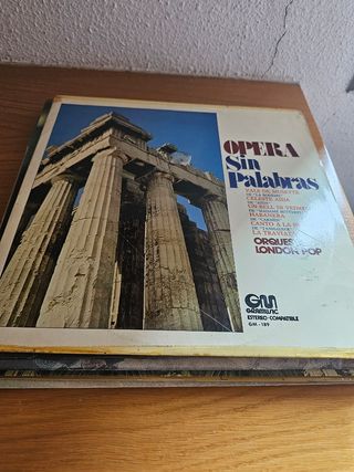 Opera Sin Palabras - Vinilo Clásico