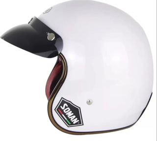 Oferta!! Casco moto 3/4 Estilo Retro Vintage