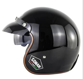 Oferta!! Casco moto 3/4 Estilo Retro Vintage