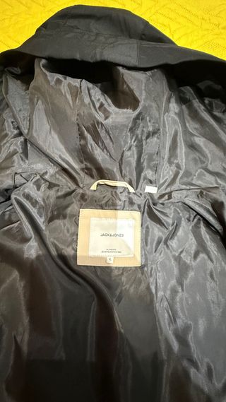 Chaqueta Jack & Jones beige-negra