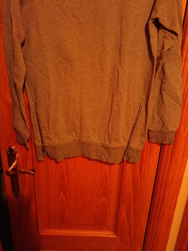 Sudadera gris Zara Man M