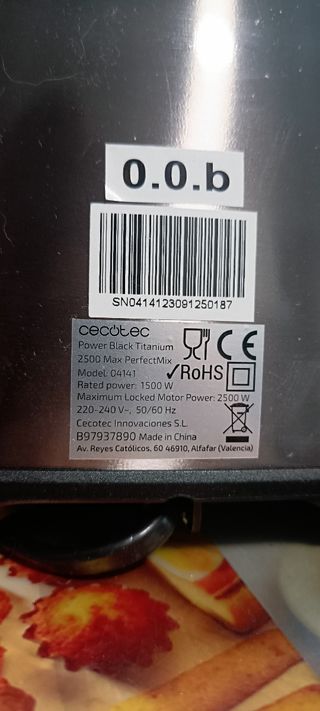Cecotec Power Black Titanium 1500