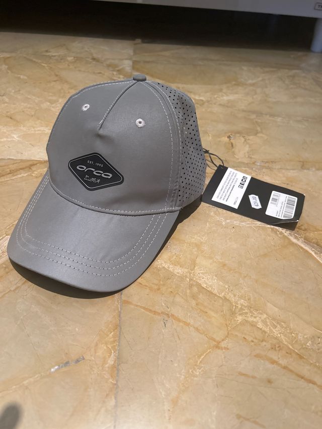 Gorra Orca gris - Triatlón