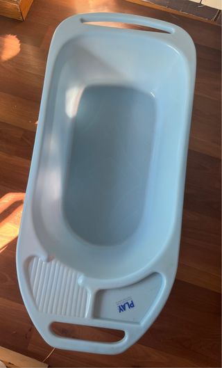 Bañera bebé azul