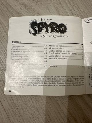 Nintendo DS Spyro: Un Nuevo Comienzo