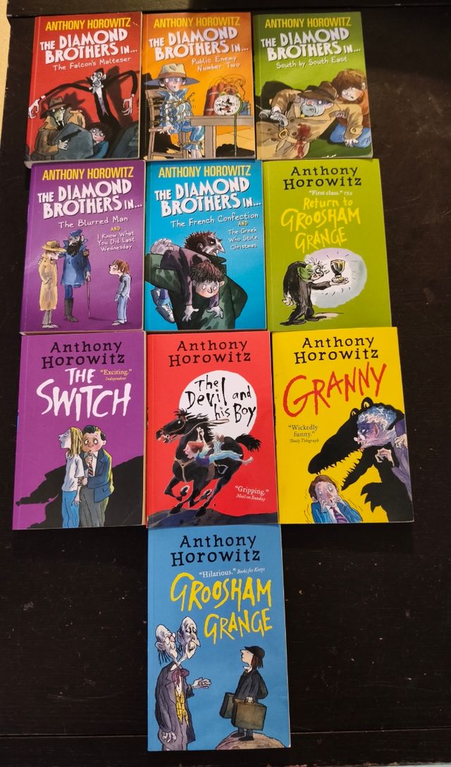 Libros juveniles en Ingles Anthony Horowitz,por 3€