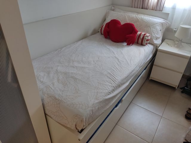 Cama nido blanca - juvenil