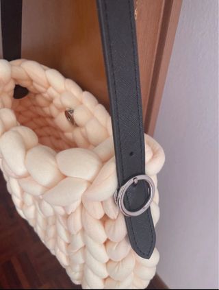 Borsa Chunky Knit Beige