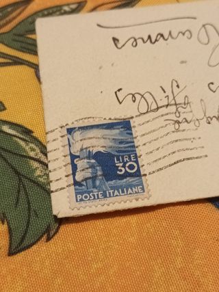 Francobollo Italia 30 Lire - Busta