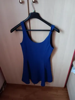 Vestito blu elettrico donna
