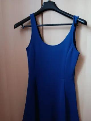 Vestito blu elettrico donna