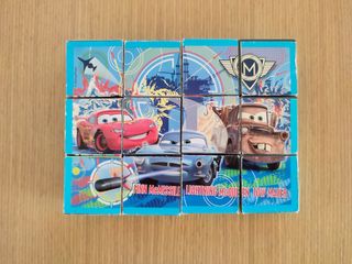 Puzzle cubos Cars: ¡Diversión asegurada!