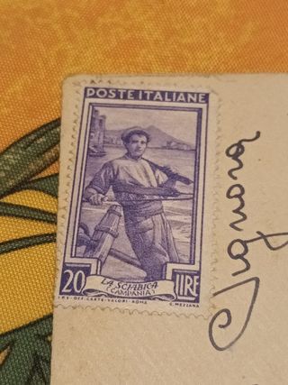 Francobollo Italia 20 Lire - La Scabbia