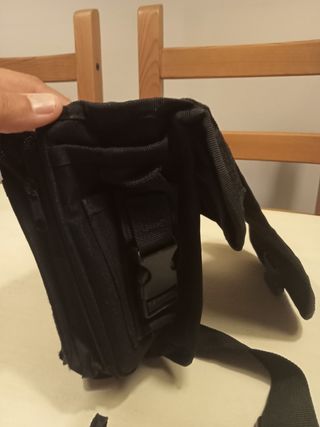 Riñonera táctica negra