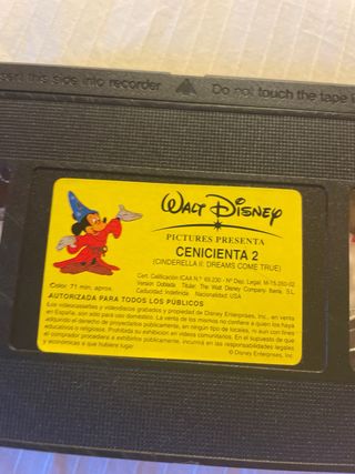 VHS Cenicienta 2 (Español)