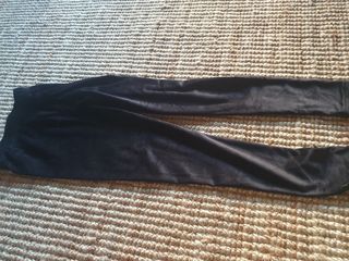 Pantalón terciopelo negro