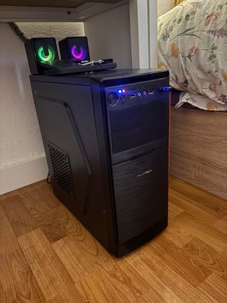 Torre PC OWLOTECH negra (ordenador sobremesa)