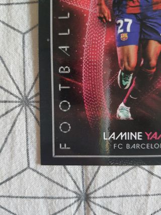 Cromo Lamine Yamal FC Barcelona rc topps Knockout